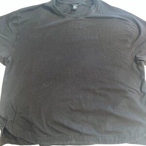 Athleta Black T-Shirt Women’s Size L Boxy Fit Short Sleeve